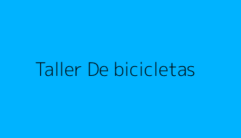 Taller De bicicletas